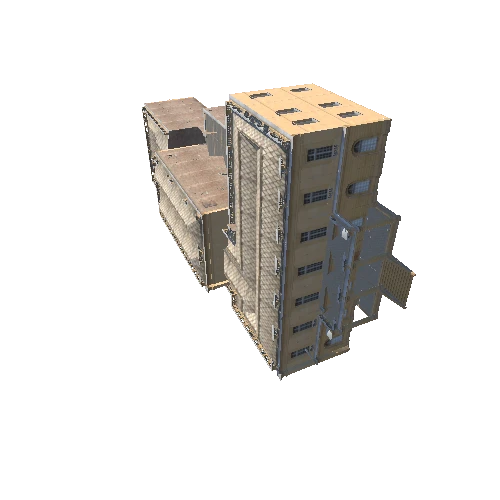 Building 167 Low Poly